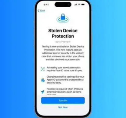 乌坡镇苹果授权维修店分享被盗设备保护功能开启方法 