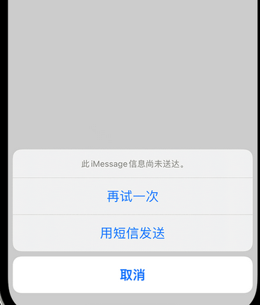 乌坡镇apple维修iPhone上无法正常发送iMessage信息